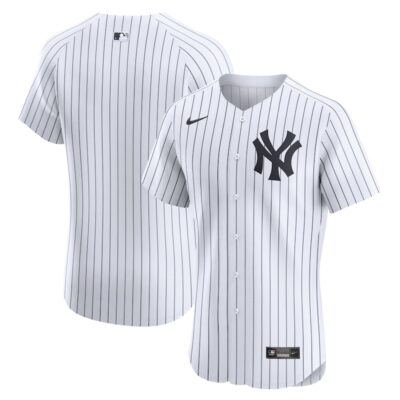 New York Yankees Home Elite Jersey - White