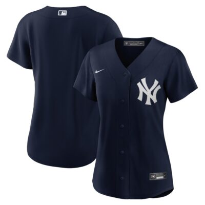 New York Yankees Women Alternate Replica Team Jersey - Navy