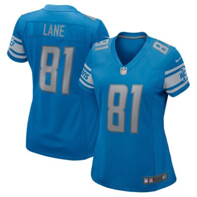 Night Train Lane Detroit Lions Women's Game Retired Player Jersey - Blue