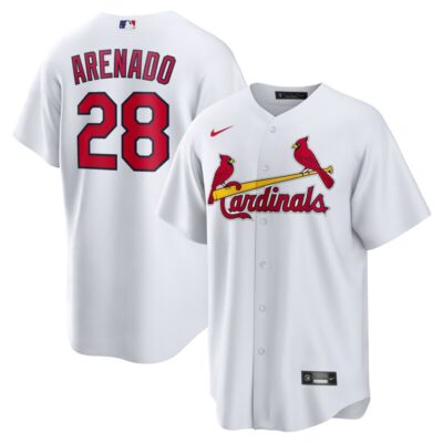 Nolan Arenado St. Louis Cardinals 2024 Home Replica Jersey - White