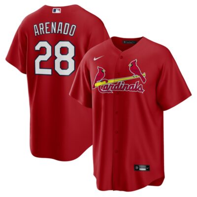 Nolan Arenado St. Louis Cardinals Alternate Official Replica Player Jersey - Red