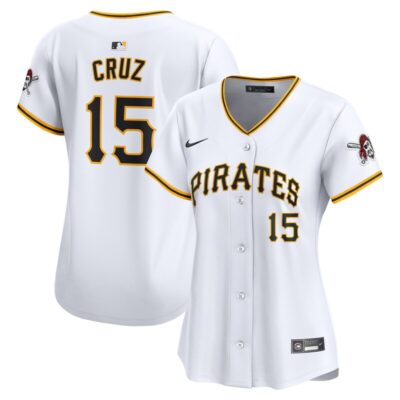 Oneil Cruz Pittsburgh Pirates Women Home Limited Player Jersey - White