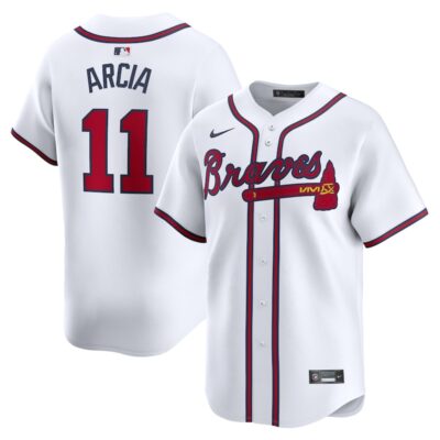 Orlando Arcia Atlanta Braves Home Limited Player Jersey - White