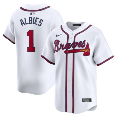 Ozzie Albies Atlanta Braves Home Limited Player Jersey - White