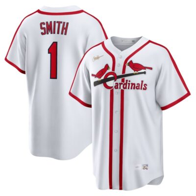 Ozzie Smith St. Louis Cardinals Home Cooperstown Collection Player Jersey - White