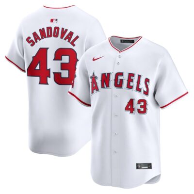 Patrick Sandoval Los Angeles Angels Home Limited Player Jersey - White