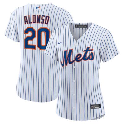 Pete Alonso New York Mets Women Home Replica Player Jersey - White