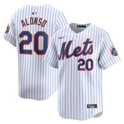 Pete Alonso New York Mets Youth Home Limited Player Jersey - White