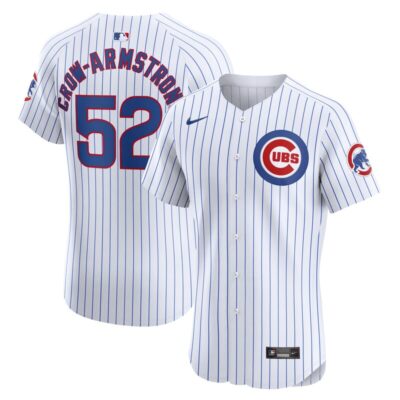 Pete Crow-Armstrong Chicago Cubs Home Elite Player Jersey - White