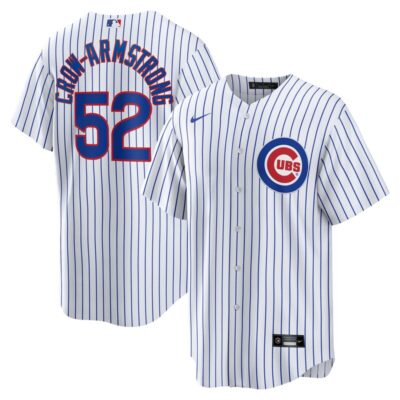 Pete Crow-Armstrong Chicago Cubs Home Replica Player Jersey - White