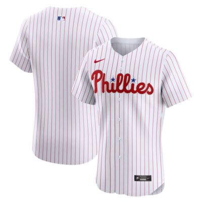 Philadelphia Phillies Home Elite Jersey - White