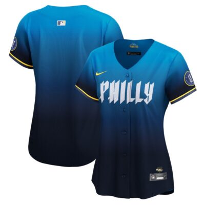 Philadelphia Phillies Women 2024 City Connect Limited Jersey - Blue