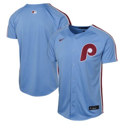 Philadelphia Phillies Youth Alternate Limited Jersey - Light Blue