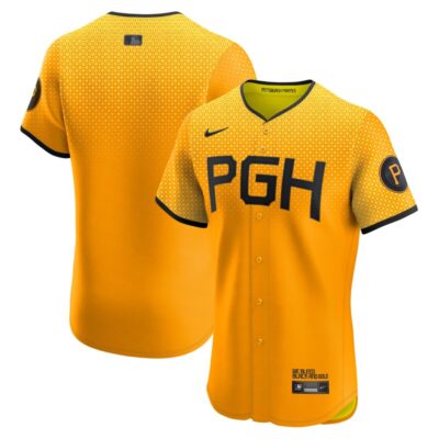 Pittsburgh Pirates City Connect Elite Jersey - Gold