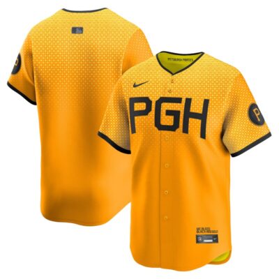 Pittsburgh Pirates City Connect Limited Jersey - Gold