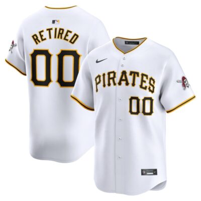 Pittsburgh Pirates Home Limited Pick-A-Player Retired Roster Jersey - White