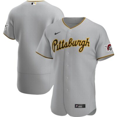 Pittsburgh Pirates Road Team Jersey - Gray