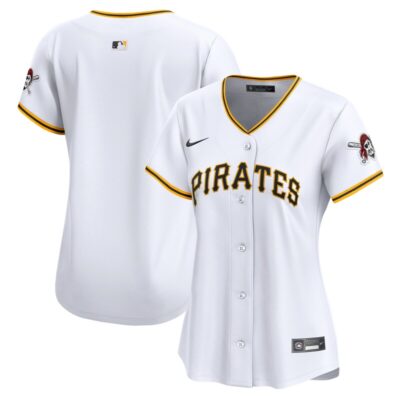 Pittsburgh Pirates Women Home Limited Jersey - White