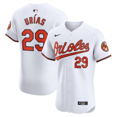 Ramon Urias Baltimore Orioles Home Elite Player Jersey - White