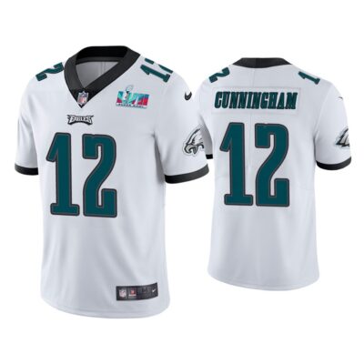 Randall Cunningham Philadelphia Eagles Super Bowl LVII White Vapor Limited Jersey