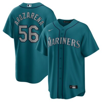 Randy Arozarena Seattle Mariners Alternate Replica Player Jersey - Aqua