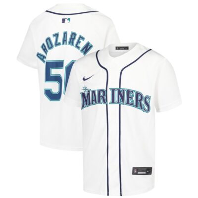 Randy Arozarena Seattle Mariners Youth Home Player Game Jersey - White