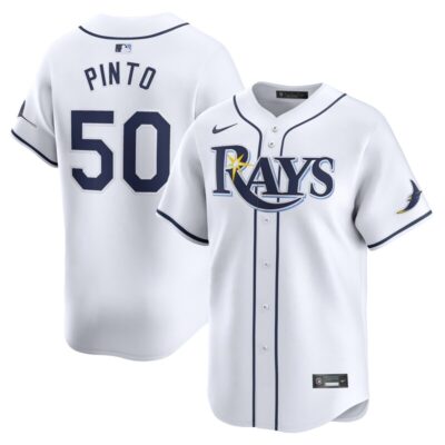 Rene Pinto Tampa Bay Rays Home Limited Player Jersey - White