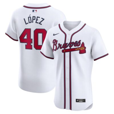 Reynaldo Lopez Atlanta Braves Home Elite Player Jersey - White