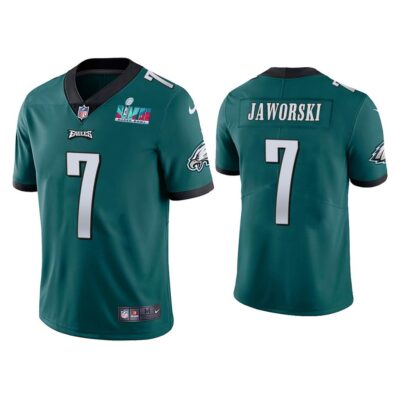 Ron Jaworski Philadelphia Eagles Super Bowl LVII Green Vapor Limited Jersey
