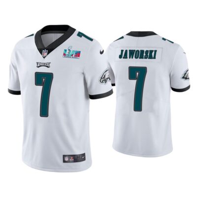 Ron Jaworski Philadelphia Eagles Super Bowl LVII White Vapor Limited Jersey