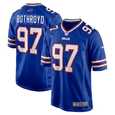 Rondell Bothroyd Buffalo Bills Game Jersey - Royal