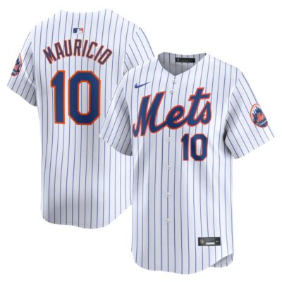 Ronny Mauricio New York Mets Home Limited Player Jersey - White