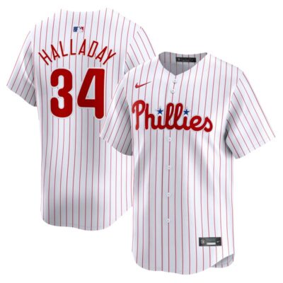 Roy Halladay Philadelphia Phillies Home Limited Player Jersey - White