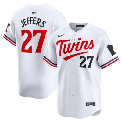 Ryan Jeffers Minnesota Twins Home Limited Player Jersey - White