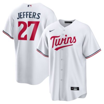 Ryan Jeffers Minnesota Twins Home Replica Player Jersey - White