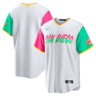 San Diego Padres City Connect Replica Team Jersey - White