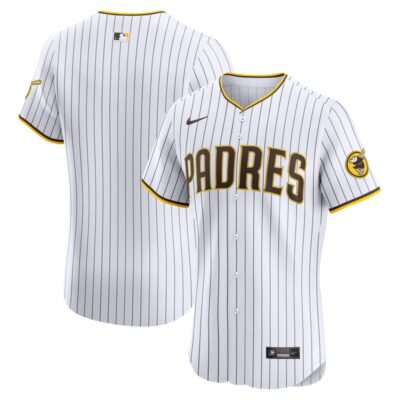 San Diego Padres Home Elite Jersey - White