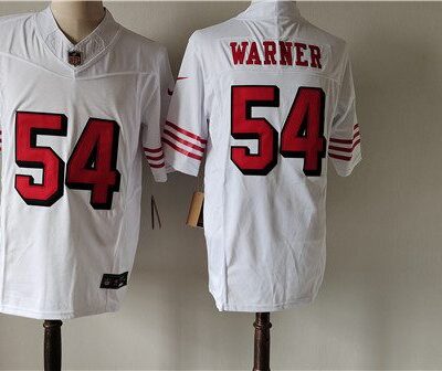 San Francisco 49ers #54 Fred Warner New White F.U.S.E. Vapor Untouchable Limited Football Stitched Jersey