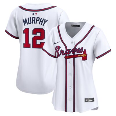 Sean Murphy Atlanta Braves Women Home Limited Player Jersey - White