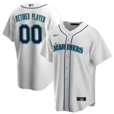 Seattle Mariners Home Pick-A-Player Retired Roster Replica Jersey - White