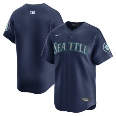 Seattle Mariners Road Limited Jersey - Navy