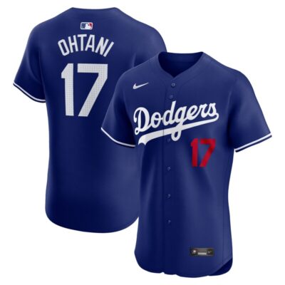 Shohei Ohtani Los Angeles Dodgers Alternate Elite Jersey - Royal