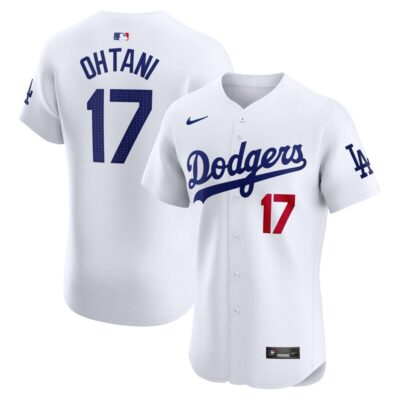Shohei Ohtani Los Angeles Dodgers Home Vapor Premier Elite Player Jersey - White