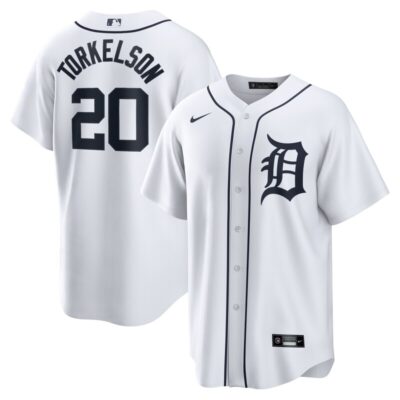 Spencer Torkelson Detroit Tigers Home Replica Jersey - White