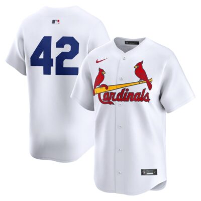 St. Louis Cardinals 2024 Jackie Robinson Day Home Limited Jersey - White