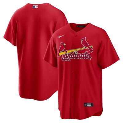 St. Louis Cardinals Big & Tall Alternate Replica Team Jersey - Red