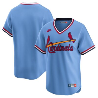 St. Louis Cardinals Cooperstown Collection Limited Jersey - Light Blue