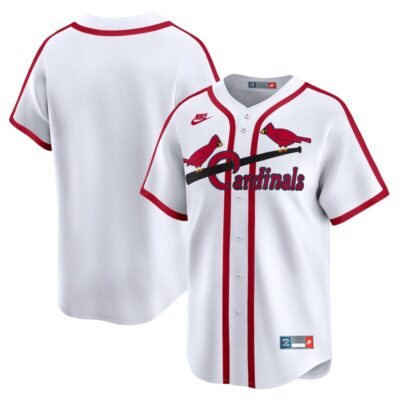 St. Louis Cardinals Cooperstown Collection Limited Jersey - White