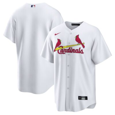 St. Louis Cardinals Home Blank Replica Jersey - White