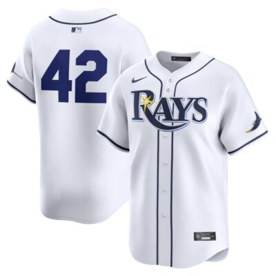 Tampa Bay Rays 2024 Jackie Robinson Day Home Limited Jersey - White